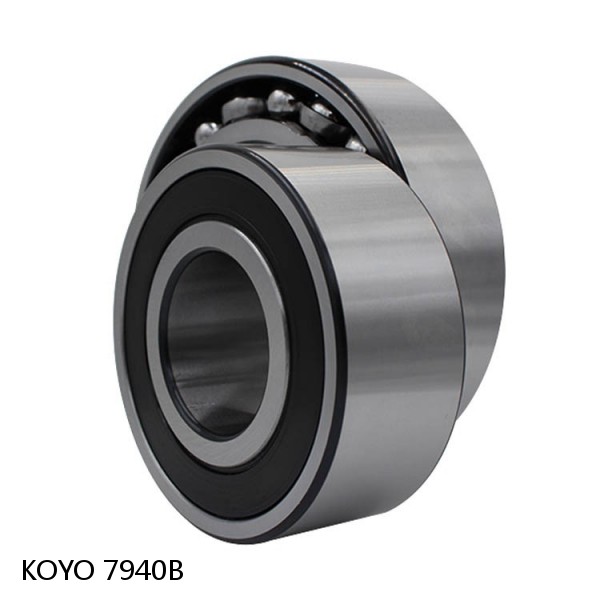 7940B KOYO Single-row, matched pair angular contact ball bearings