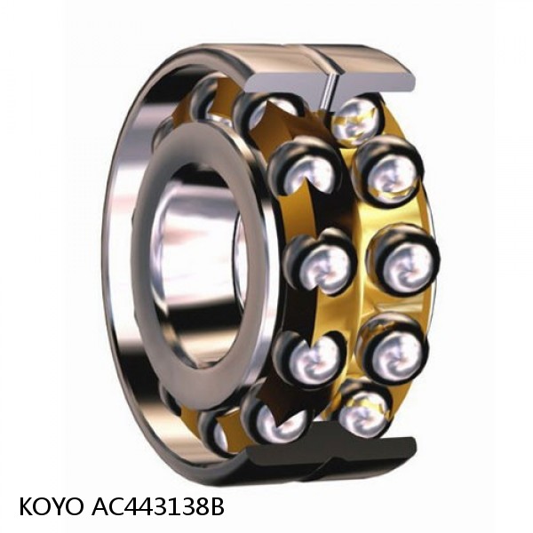 AC443138B KOYO Single-row, matched pair angular contact ball bearings