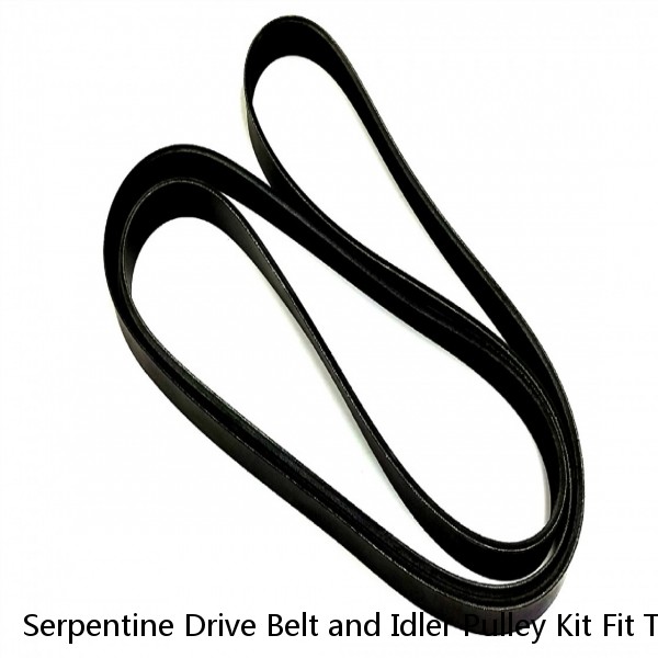 Serpentine Drive Belt and Idler Pulley Kit Fit Toyota Sienna 06-10 V6 3.5L 2GRFE