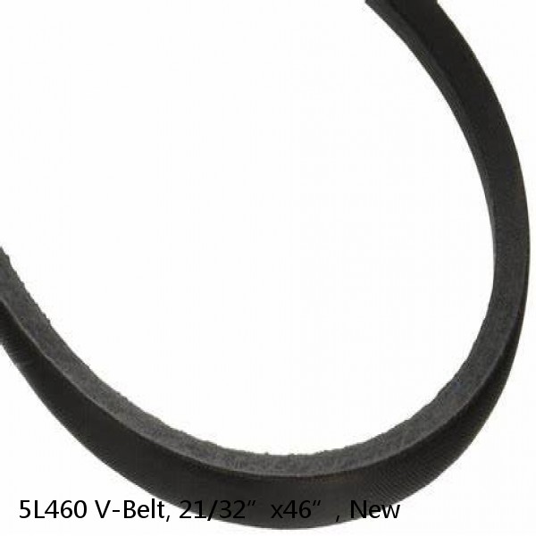 5L460 V-Belt, 21/32”x46”, New 
