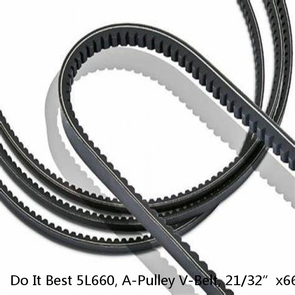 Do It Best 5L660, A-Pulley V-Belt, 21/32”x66”, new