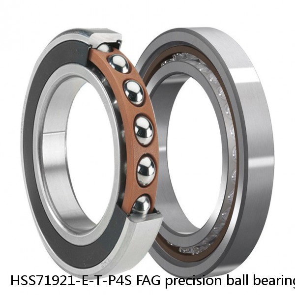 HSS71921-E-T-P4S FAG precision ball bearings