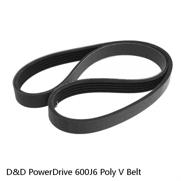 D&D PowerDrive 600J6 Poly V Belt