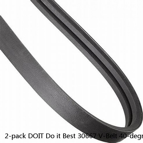 2-pack DOIT Do it Best 30667 V-Belt 40-degree Bevel Rubber #5L240 21/32" X 24"
